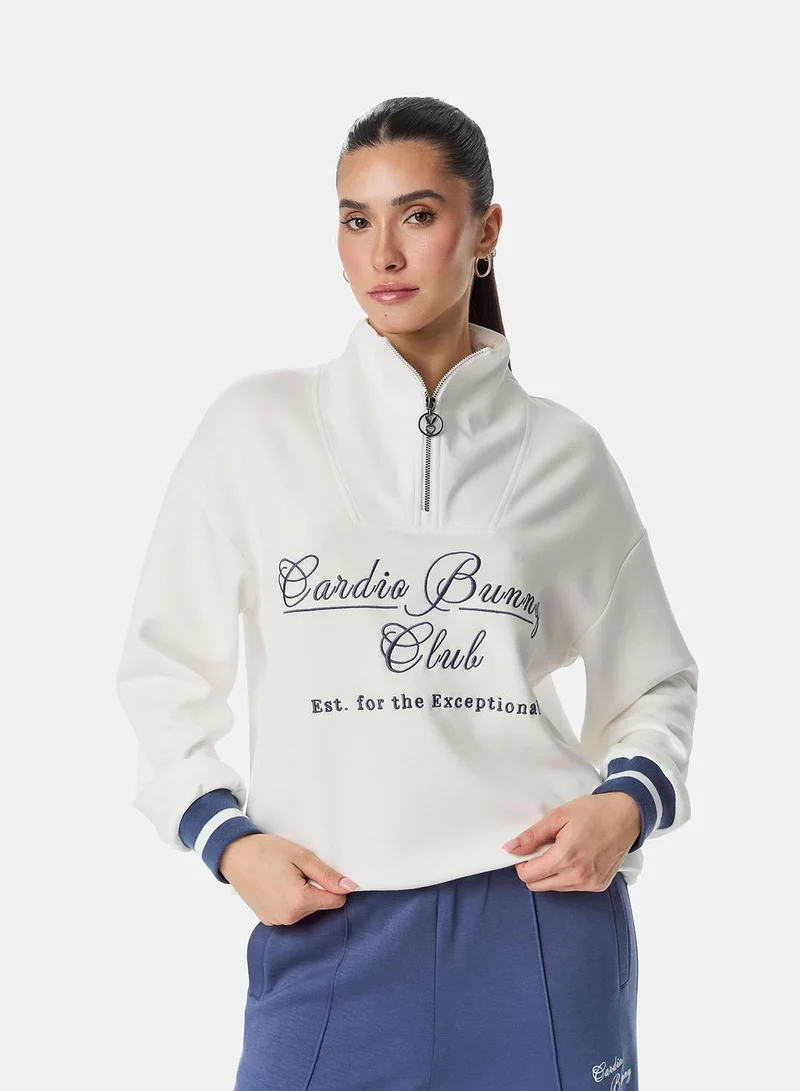 كارديو باني Cardio Bunny Half-Zip Sweatshirt
