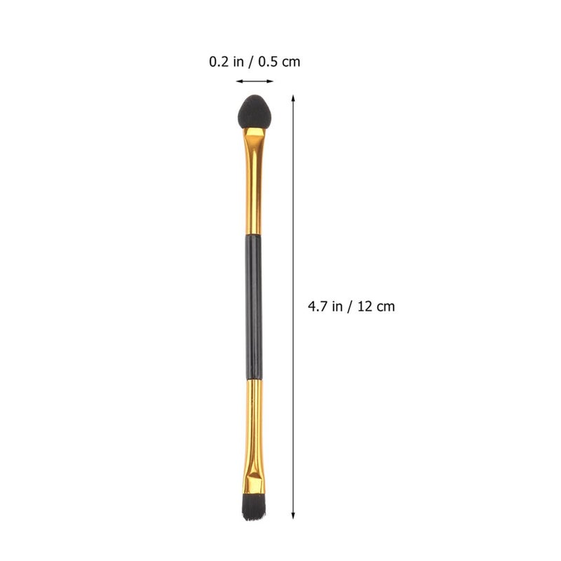 20pcs Double-ended Eyeshadow Brush Set for Women Synthetic Fiber Makeup Brushes for Eye Shadow Application and Blending Cosmetic Kit for Eye Makeup - Image 2