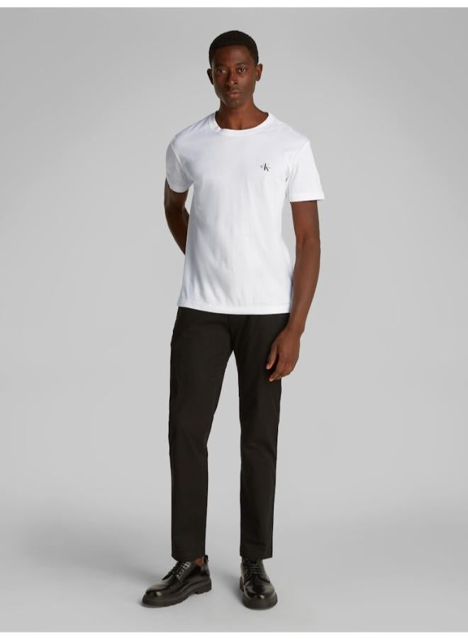 كالفن كلاين جينز تيشيرتات بشعار بياقة دائرية عبوة من قطعتين - Image 4