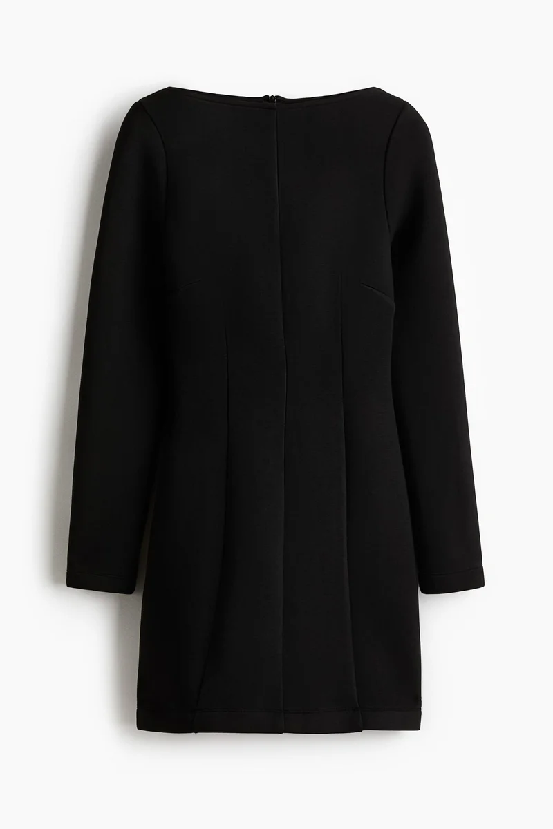 H&M Boat-neck mini dress