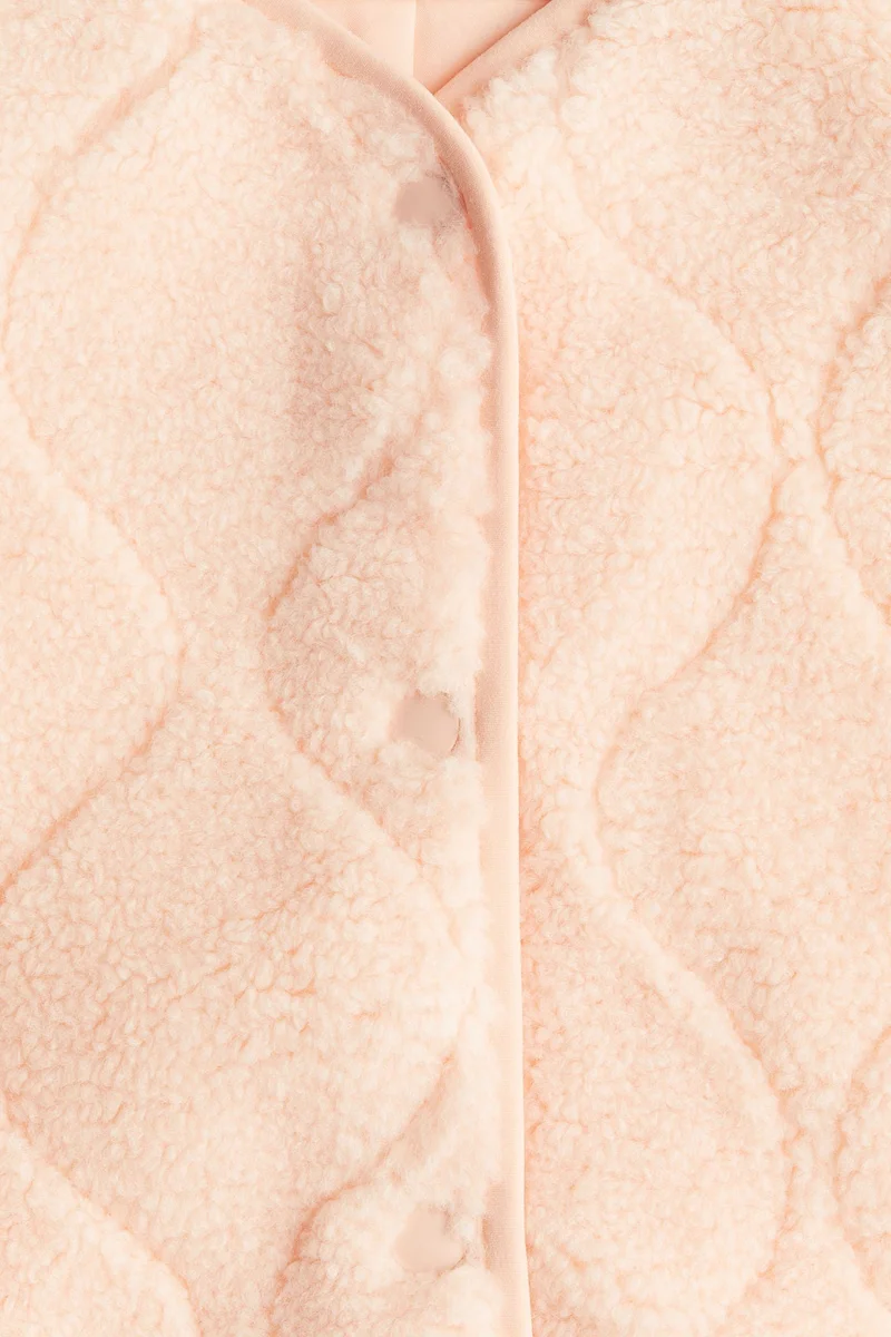 H&M Quilted teddy jacket