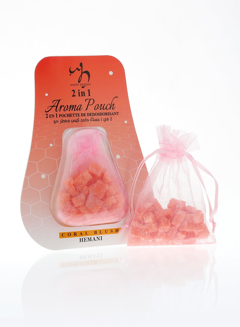 WB By Hemani HEMANI Coral Blush Aroma Pouch 2in1