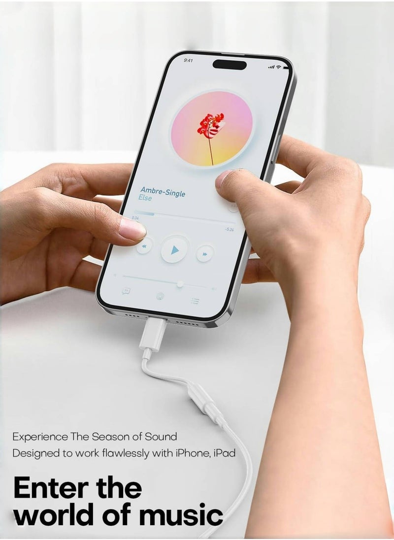 تشو داي محول USB-C إلى 3.5 مم - صوت لا فقداني بدقة 32bit/384kHz، متوافق مع آيفون 15/16 وجلاكسي S24/S23 والأجهزة اللوحية  - Image 2