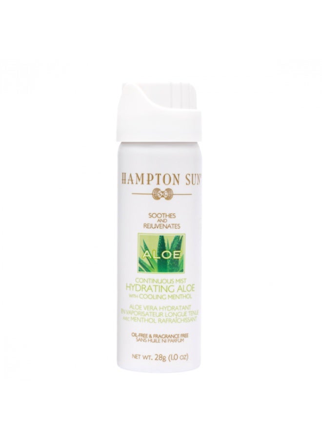Hampton Sun Hydrating Aloe Continuous Mist 1 oz. - Image 1