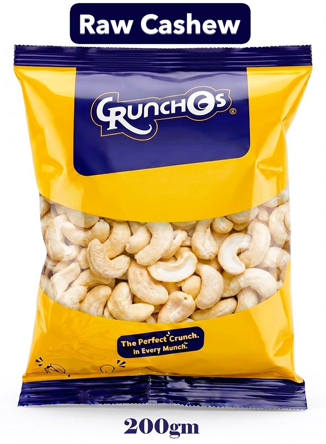 Crunchos Raw Cashew 200Gm - Image 1