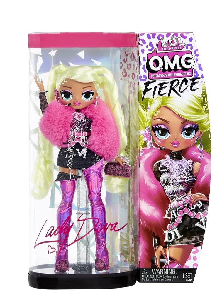 L.O.L. SURPRISE! Fierce Lady Diva Fashion Doll With Surprises  - Image 4