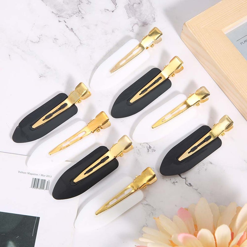 Hair Clip 8pcs High-quality ABS Resin - Effective Anti-slip Hairpin - Clip Hair Without Marks for Daily Travel Makeup Skin Care Face Cleaning Styling - Image 4