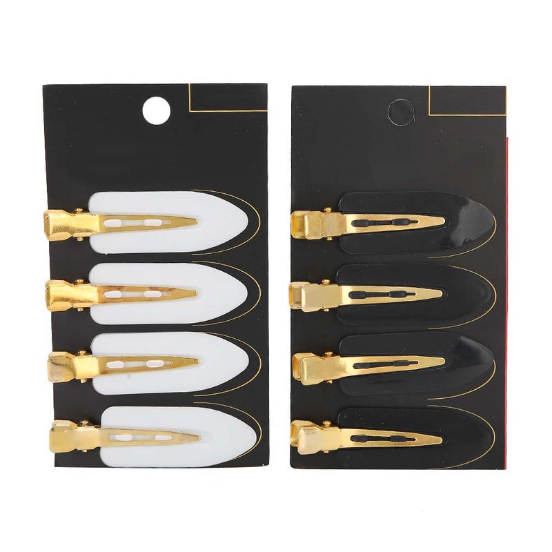 Hair Clip 8pcs High-quality ABS Resin - Effective Anti-slip Hairpin - Clip Hair Without Marks for Daily Travel Makeup Skin Care Face Cleaning Styling - Image 1