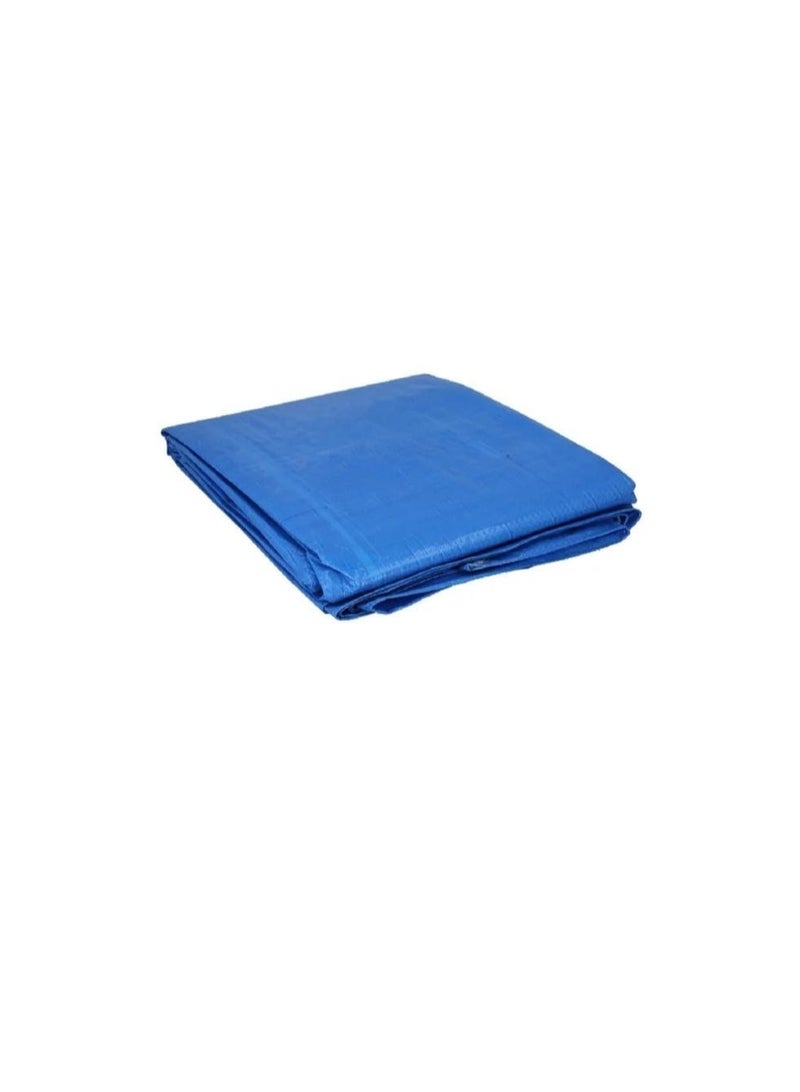 Beauenty PE Tarpaulin Sheet Blue – Waterproof, UV-Resistant, 3 x 4 Yards – Heavy Duty Tarp for Camping, Construction, Agriculture  Car Cover - Image 3
