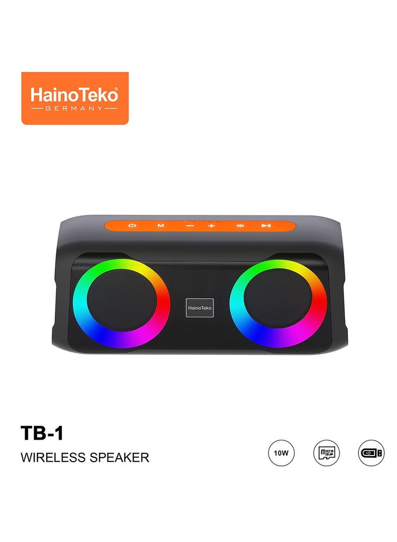 Haino Teko TB-1 Wireless Portable Bluetooth Speaker - Image 1