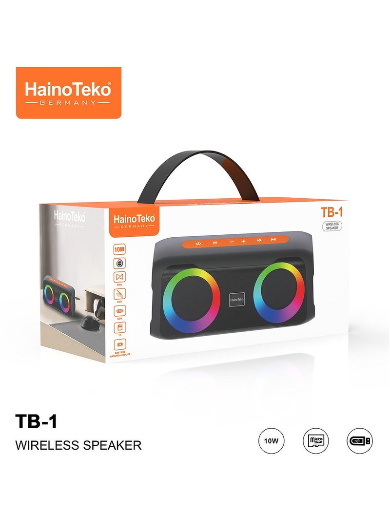Haino Teko TB-1 Wireless Portable Bluetooth Speaker - Image 2