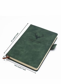 Excefore A5 Notebook Journal Hardcover Executive Diary with Premium Thick Paper, College Lined Journal, 8.3"×5.7", 360 Page, Perfect for Office Home School Business Writing Note Taking (Green)  - Image 4