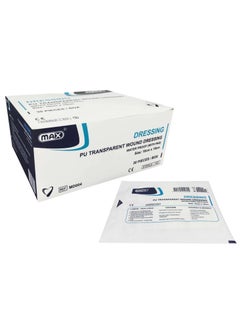 Max Max Pu Transparent Adhesive Wound Dressing 10X10cm 30pcs 