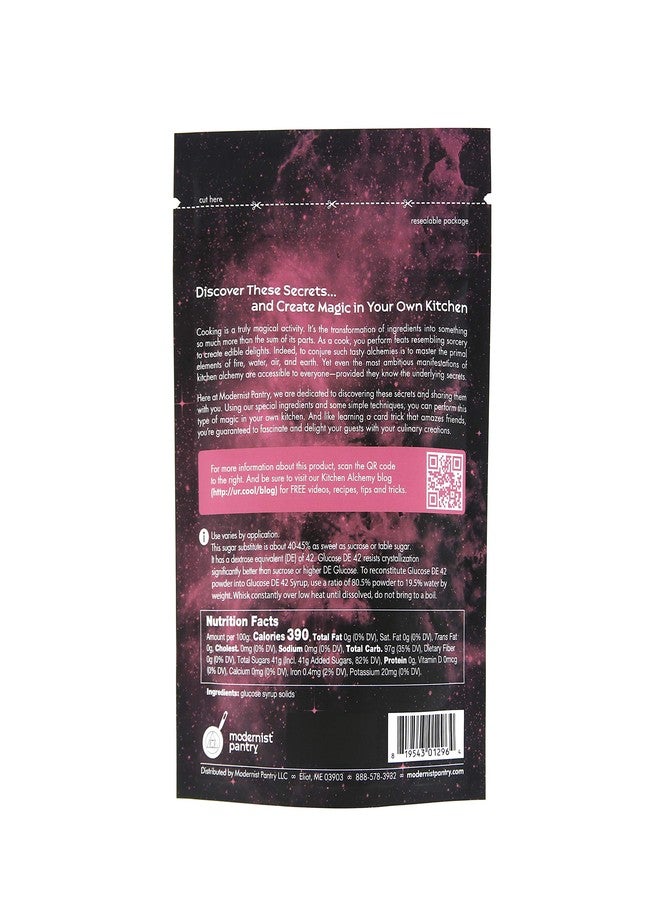 Modernist Pantry Pure Glucose DE 42 Powder [syrup solids] Vegan Gluten-Free OU Kosher Certified - 200g/7oz - Image 3