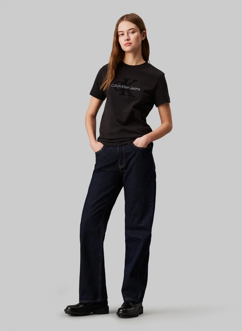 Calvin Klein Jeans Chenille Monologo Regular Tee