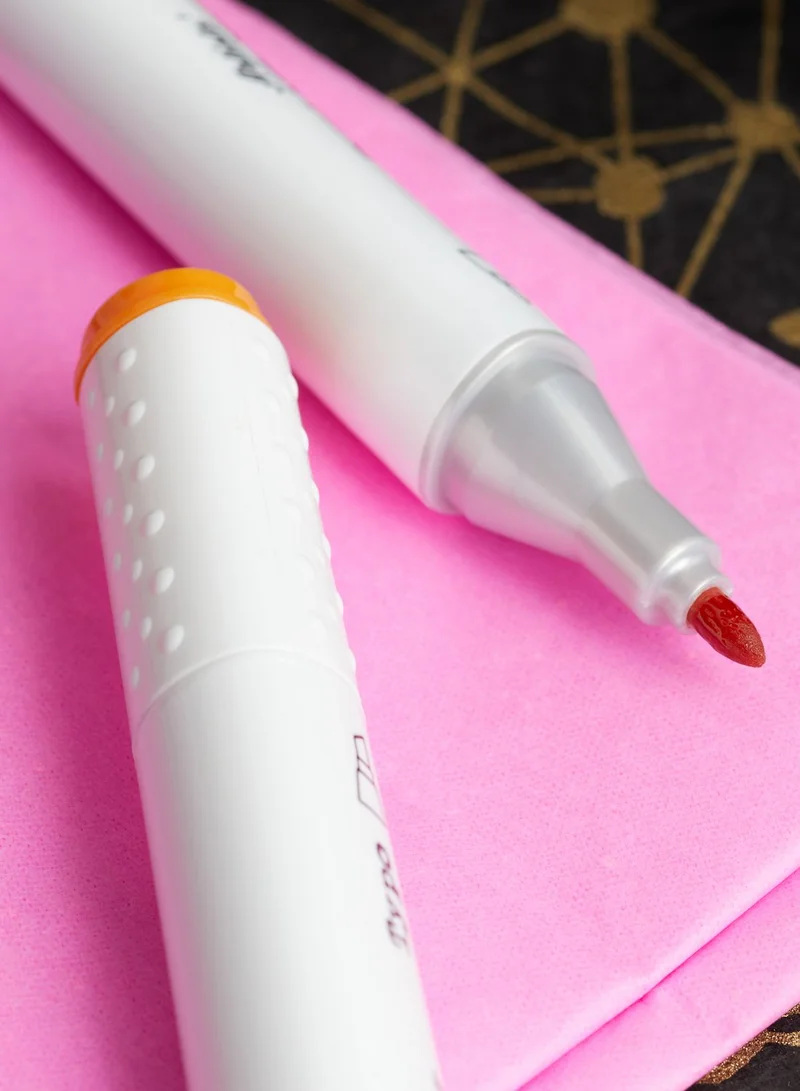 Typo Set Of 12 Artists Dual Nib Marker Pens