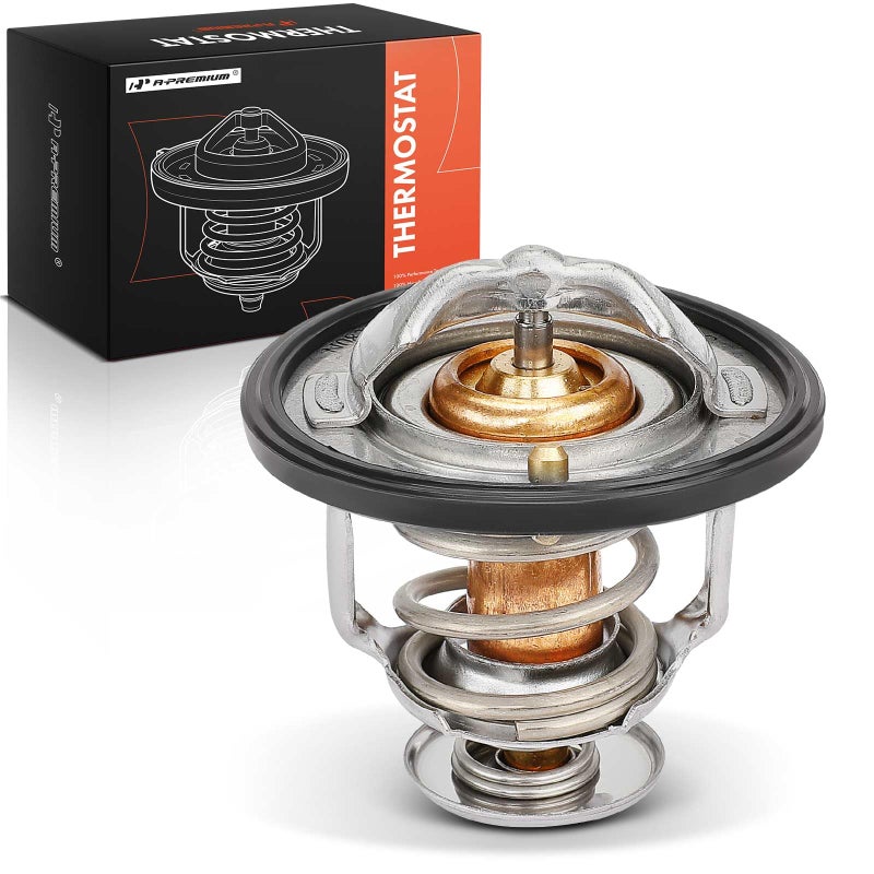 APremium Engine Coolant Thermostat with Oring Compatible with Nissan Altima 20022018 Rogue Sentra Frontier Murano Pathfinder Rogue Select XTrail Infiniti QX60 Suzuki Equator 25L