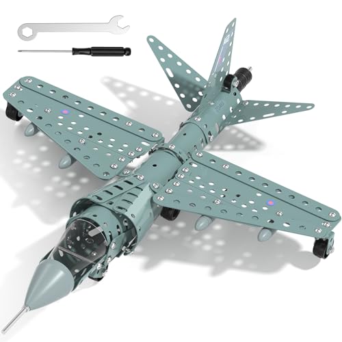 WATUDOU Model Airplane STEM Building Projects Toys  DIY Building STEM Projects Toys for Kids Boys Girls Ages 81216 Assembly Science Kit Model Plane Birthday Gift Toy for Kids Boys 8 9 10 11 12 Years Old - Image 1