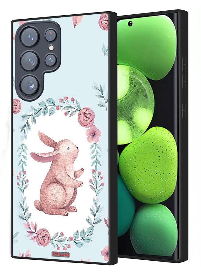 Tolwak Samsung Galaxy S22 Ultra 5G Protective Case Cover Rabbit - Image 1
