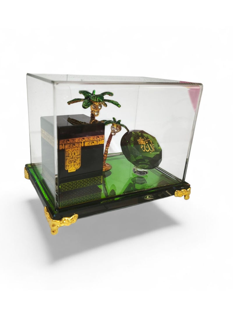 Glass Model of Kaaba with Palm Tree - Image 3