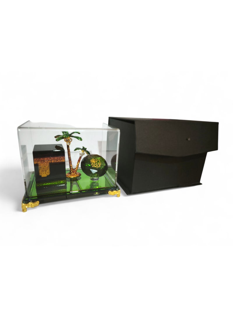 Glass Model of Kaaba with Palm Tree - Image 2