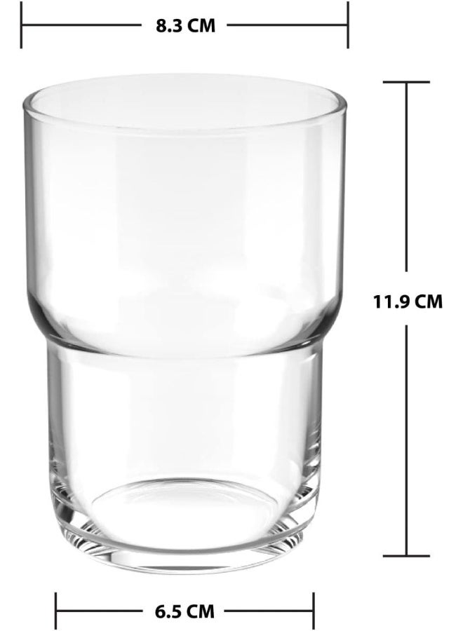 Ocean Modular Hi Ball Glass, 460 Ml, Set Of 6 - Image 5