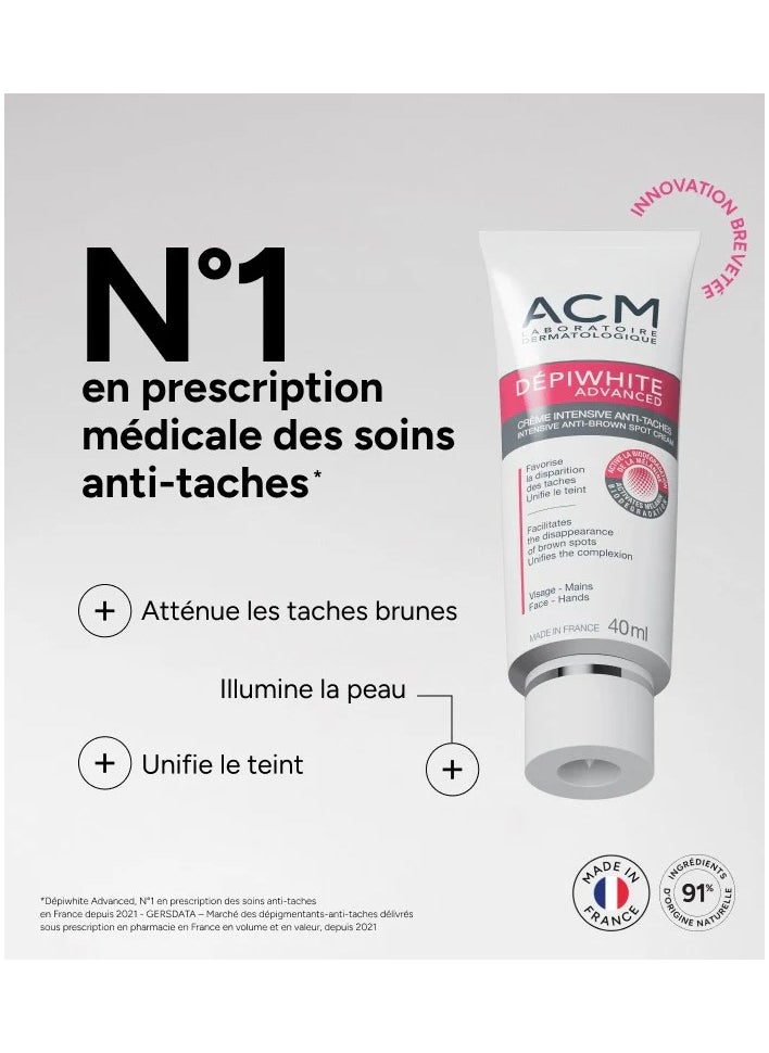 ACM Laboratoire dermatologique - Depiwhite Advanced Intensive Anti-Brown Spot Cream 40ml - Image 1