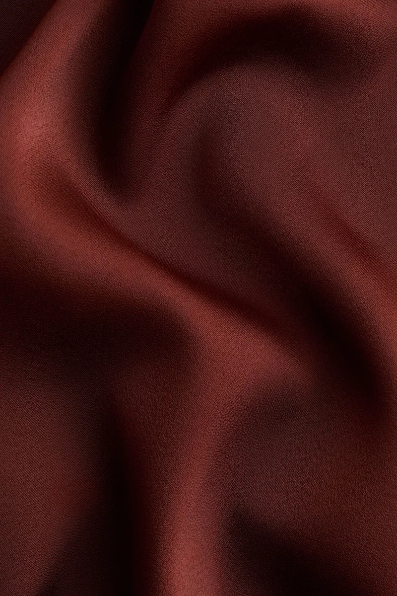 H&M Satin halterneck dress