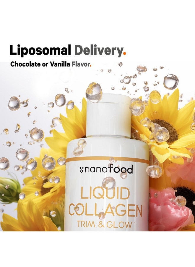 Codeage Liquid Collagen Supplement Vanilla Flavor, Beauty Trim & Glow Liposomal Collagen Peptides, CLA Conjugated Linoleic Acid, Hyaluronic Acid, Vitamin E, Hydrolyzed, Non-GMO, 15.22 fl oz - Image 4