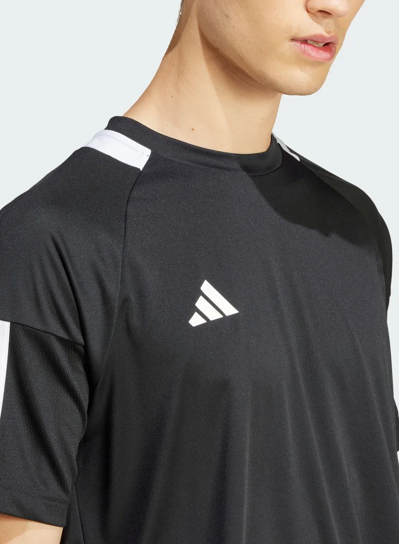 Adidas Sereno 3 Stripes T-Shirt