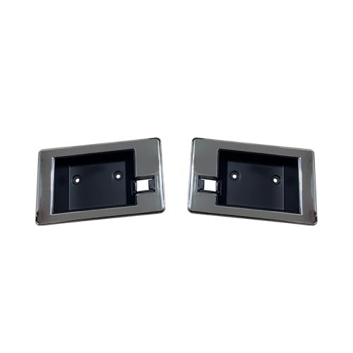 1409KMT Interior Door Handle Bezels Compatible with 1981 1982 1983 1984 1985 1986 1987 Chevy GMC Truck - Image 1