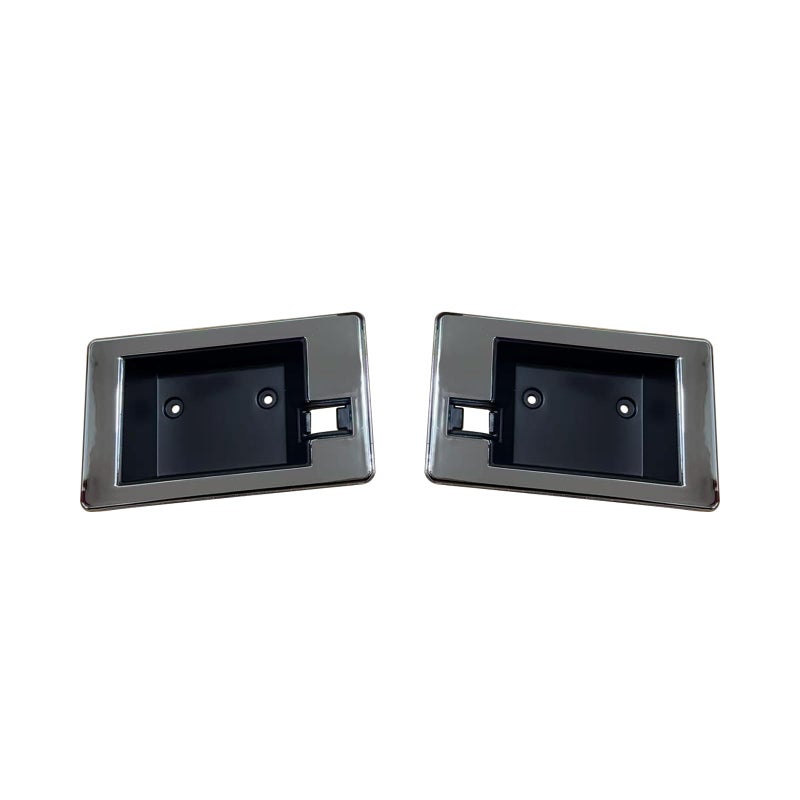 1409KMT Interior Door Handle Bezels Compatible with 1981 1982 1983 1984 1985 1986 1987 Chevy GMC Truck - Image 2