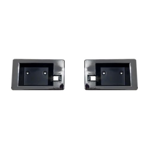 1409KMT Interior Door Handle Bezels Compatible with 1981 1982 1983 1984 1985 1986 1987 Chevy GMC Truck - Image 3