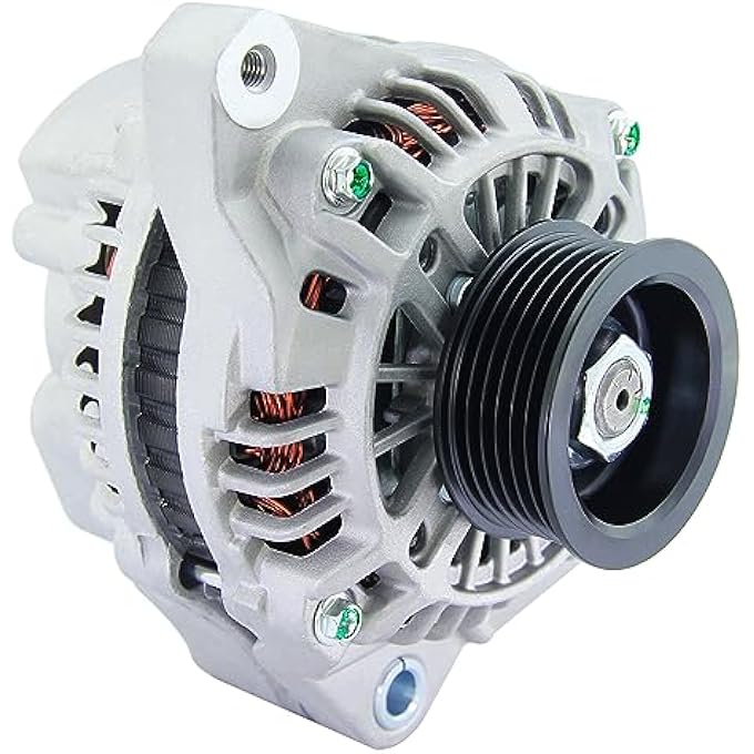 BDELI Alternator Replacement New for 01-05 Honda Civic DX LX EX VP D17, 01-05 Acura EL, L4 1.7L, 06311PLM505RM 31100-PLM-A01A02 02RM AHGA50 64 A005TA6991A 7091 7191 ZC 400-48035 13893N 90-27-3268 - Image 1