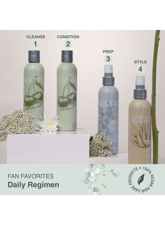 ABBA Gentle Conditioner - Cherry Bark & Aloe - Nourishes & Calms Sensitive Skin & Scalps - Mild Conditioning - For Sensitive Skin - Gentle Formula - Delivers Softness - 8 fl oz/236 ml - Image 2
