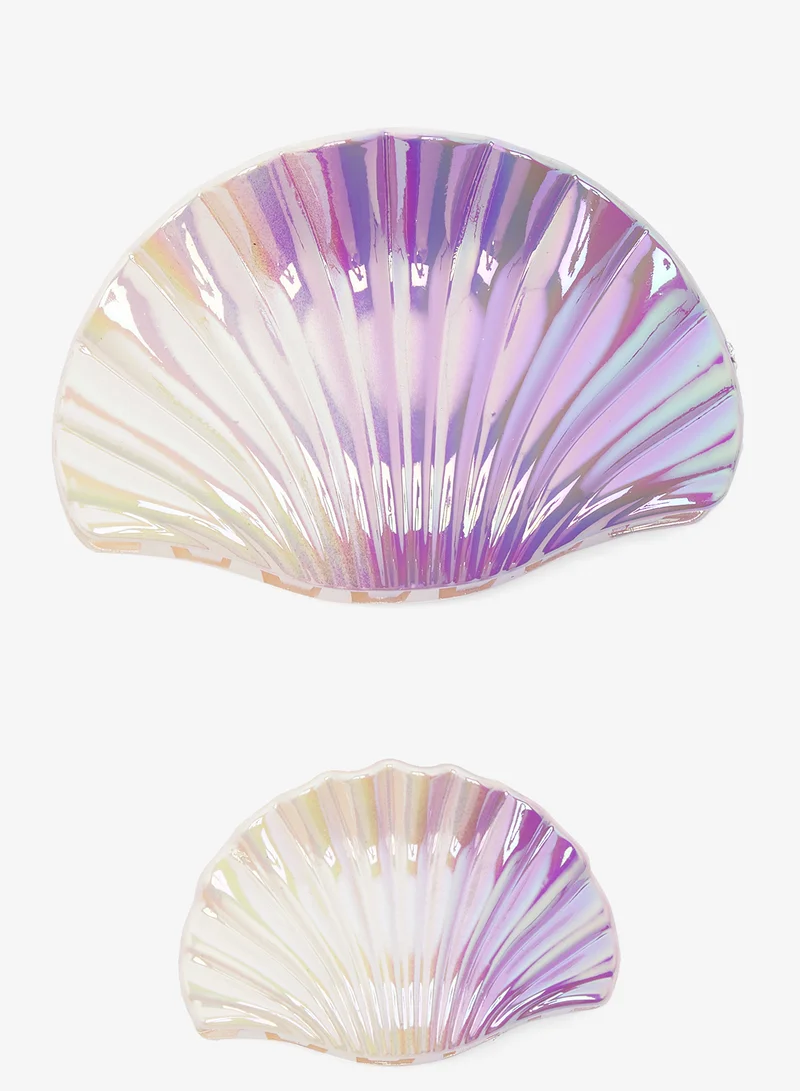 Ginger 2PK Pastel Sea Shell Hair Claw