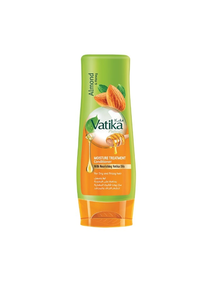 فاتيكا ناتشورالز بلسم لترطيب ومعالجة غني باللوز والعسل لتغذية عميقة للشعر الجاف والمجعد 400 ملم من فاتيكا ناتشرالز - Image 1