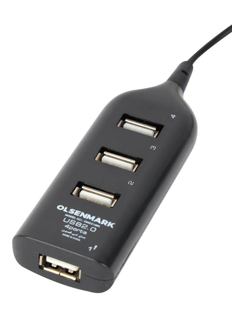 Olsenmark - OLSENMARK 4 downstream USB ports that are compatible with both USB 2.0 - Image 1
