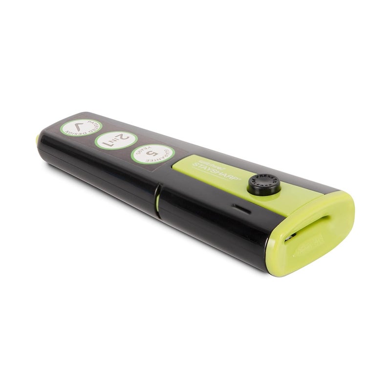 FACKELMANN Wiltshire Stay Sharp Stainless Steel Parer Knife 9 Cm Ideal for Peeling Slicing Coring Accurate Precise Ergonomic Handle Scabbard with Builtin Sharpener - Image 4