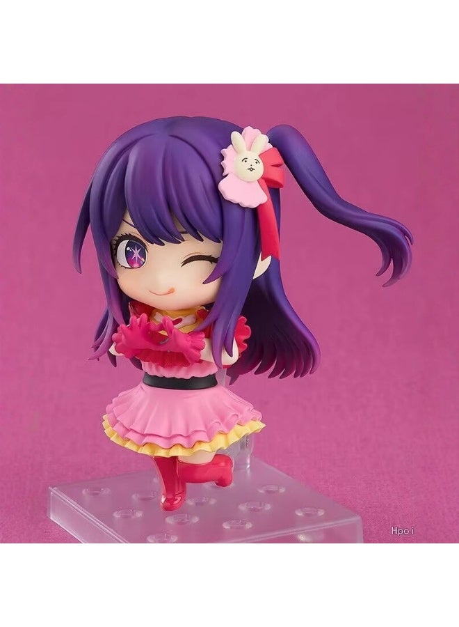 عام أوشي نو كو هوشينواكوامارين المنقولة استبدال الوجه دمية نموذج الديكور سطح المكتب الديكور لعبة هدية للعائلة والأصدقاء - Image 5