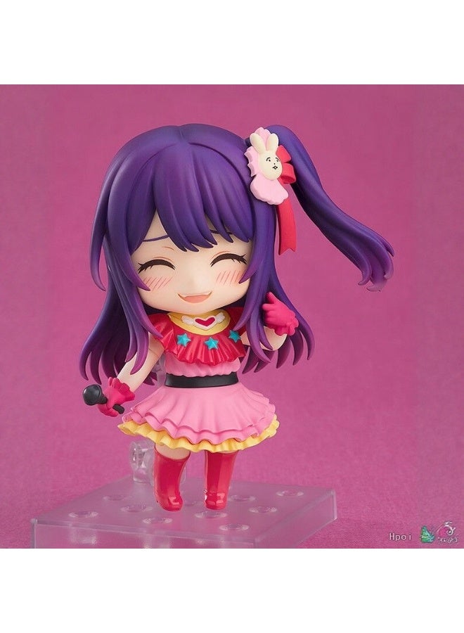 عام أوشي نو كو هوشينواكوامارين المنقولة استبدال الوجه دمية نموذج الديكور سطح المكتب الديكور لعبة هدية للعائلة والأصدقاء - Image 2