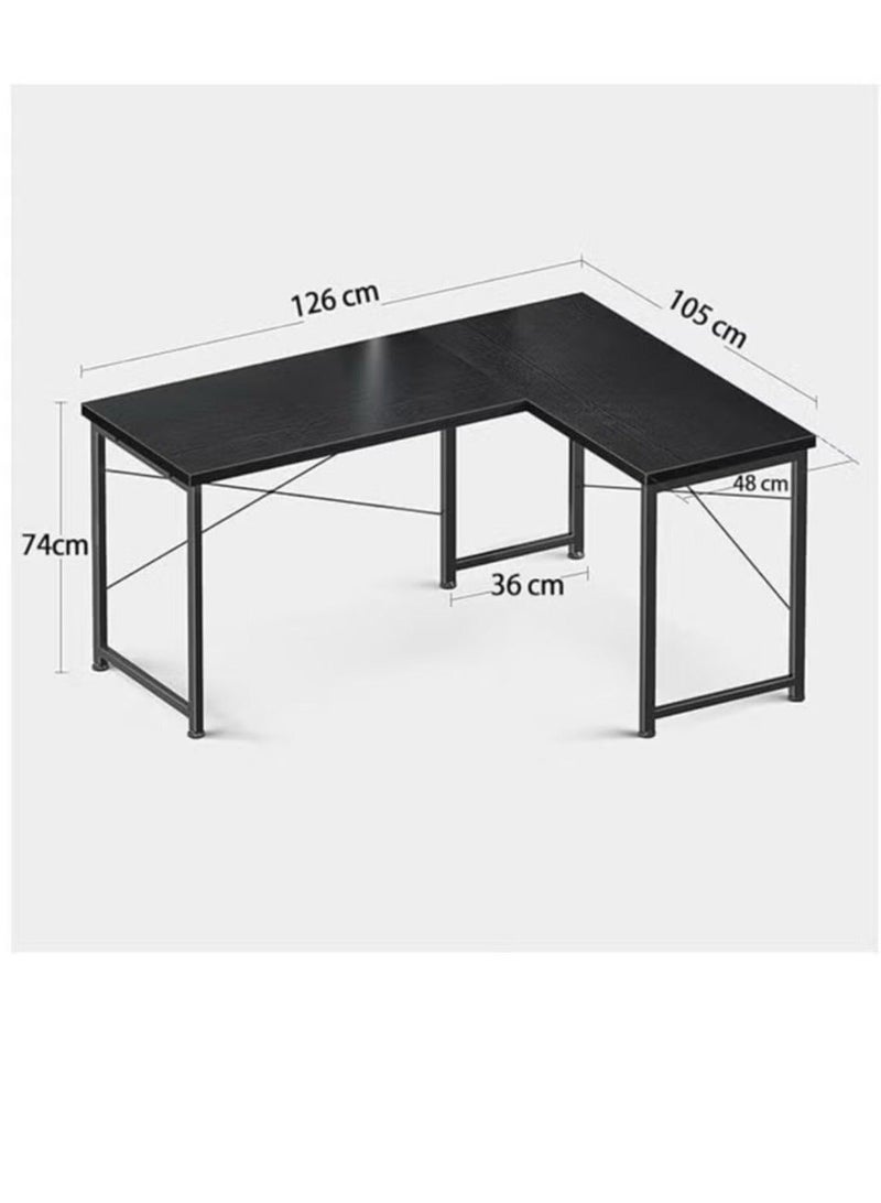 Gaming table with round angle and removable shelf for home, office and workstation - Image 4