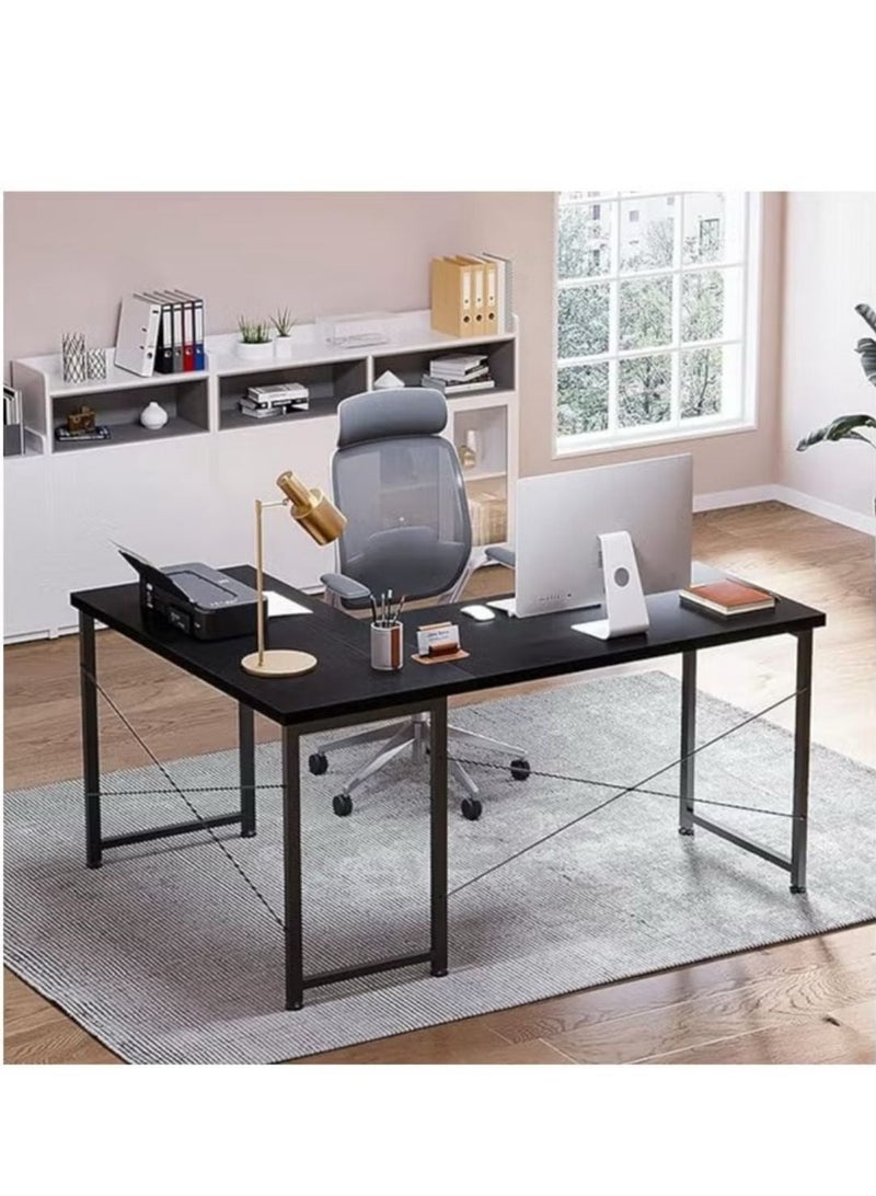 Gaming table with round angle and removable shelf for home, office and workstation - Image 3