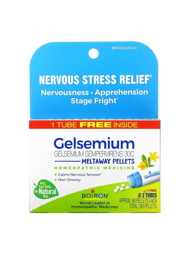 Boiron Stress relief capsules (240 Pellets)