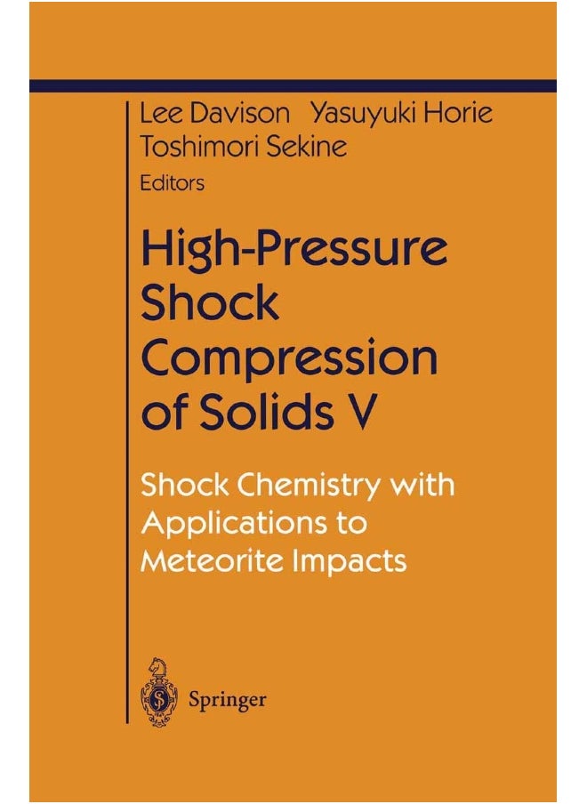 High-Pressure Shock Compression of Solids V: Shock Chemistry with Applications to Meteorite Impacts 