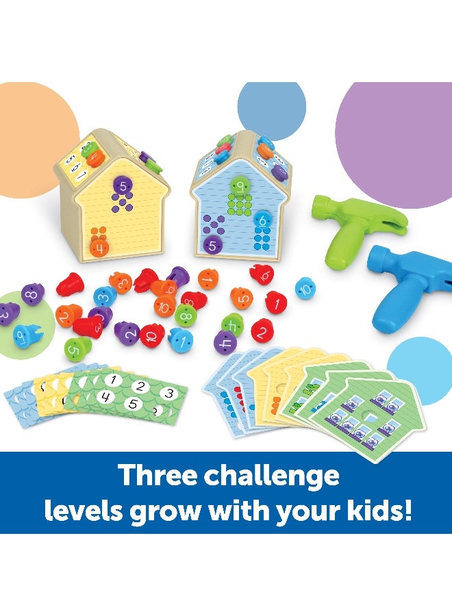 ليرننج ريسورسز مجموعة أنشطة أظافر الأرقام من Learning Resources، لعبة رياضيات لمرحلة ما قبل المدرسة للعد والتسلسل، لعبة لتنمية المهارات الحركية الدقيقة والرياضيات المبكرة، للأعمار من 3 سنوات فما فوق - Image 3