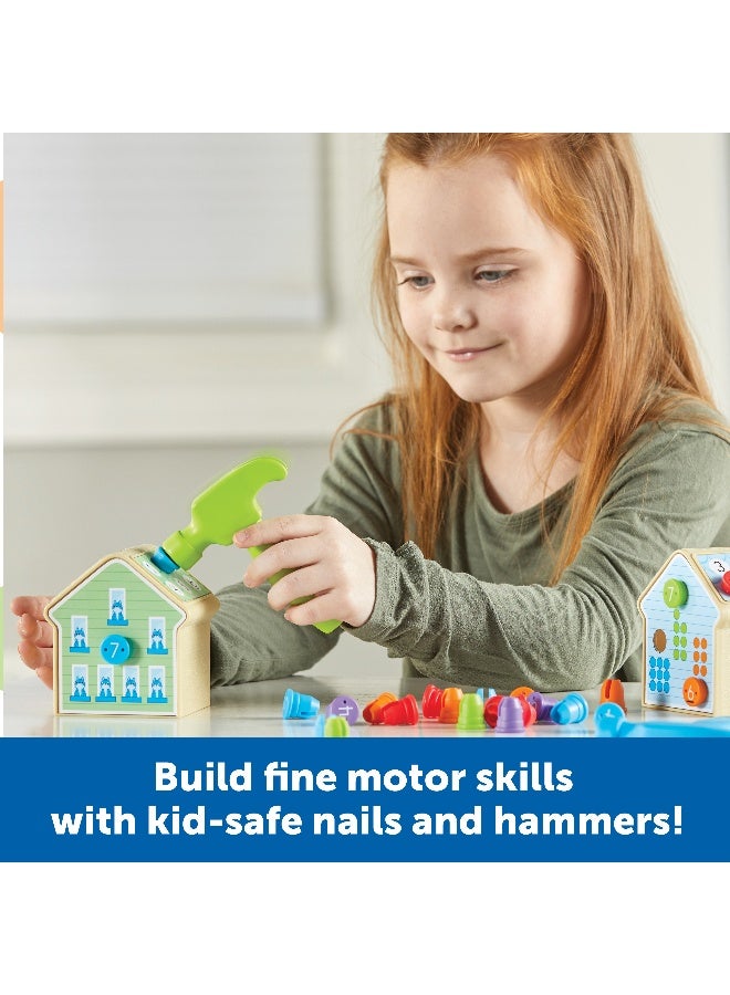 ليرننج ريسورسز مجموعة أنشطة أظافر الأرقام من Learning Resources، لعبة رياضيات لمرحلة ما قبل المدرسة للعد والتسلسل، لعبة لتنمية المهارات الحركية الدقيقة والرياضيات المبكرة، للأعمار من 3 سنوات فما فوق - Image 2