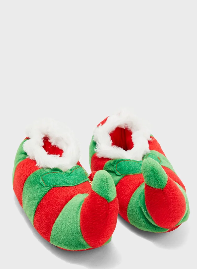 Seventy Five Christmas Elf Slippers