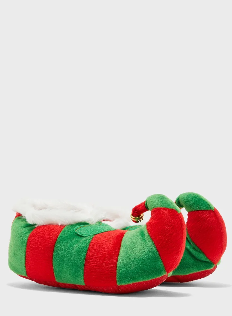 Seventy Five Christmas Elf Slippers