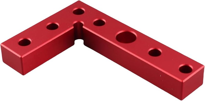 Aluminum Alloy Self Centering Drill Jig Mini Square Tool for Woodworking DIY - Image 2